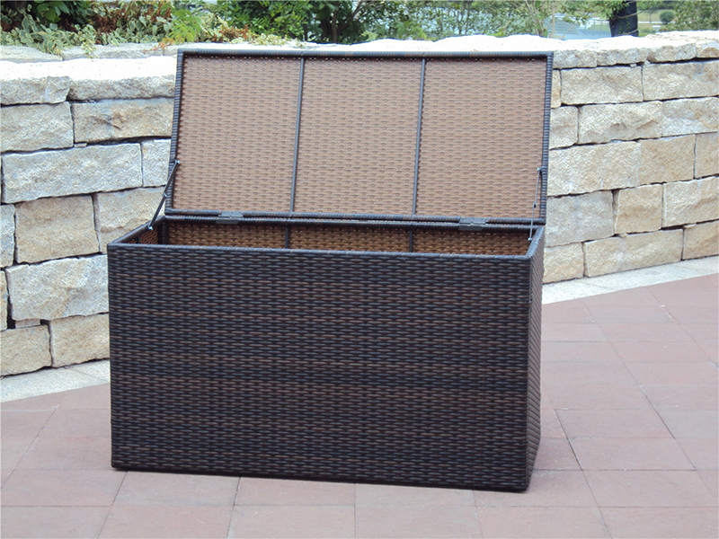 โครงเหล็กกรอบ KD จัดเก็บ Rattan Trunk YQR-037